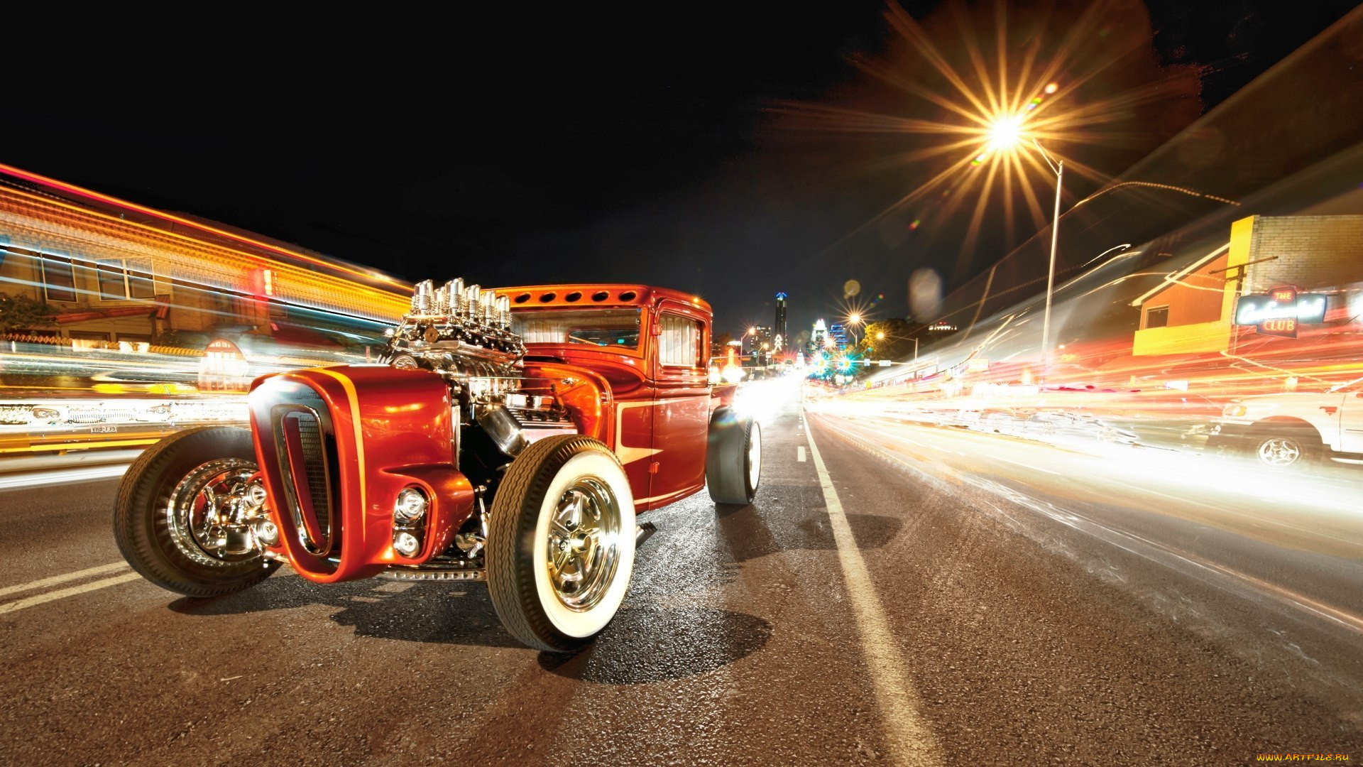 , custom, classic, car